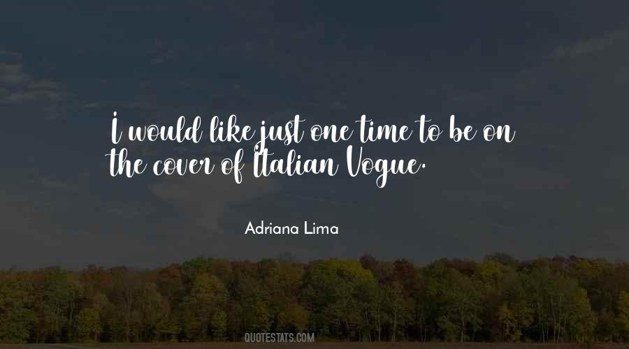 Adriana Lima Quotes #1182081