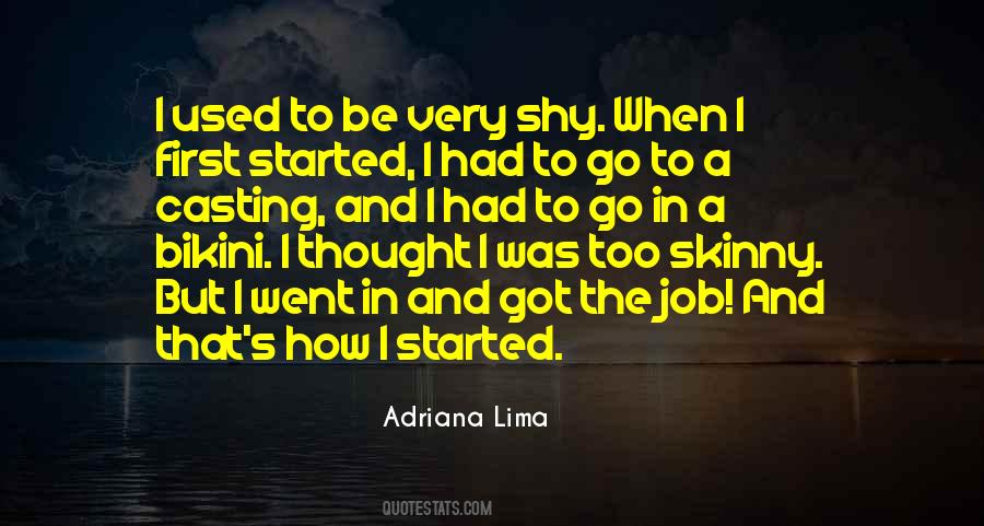 Adriana Lima Quotes #199474