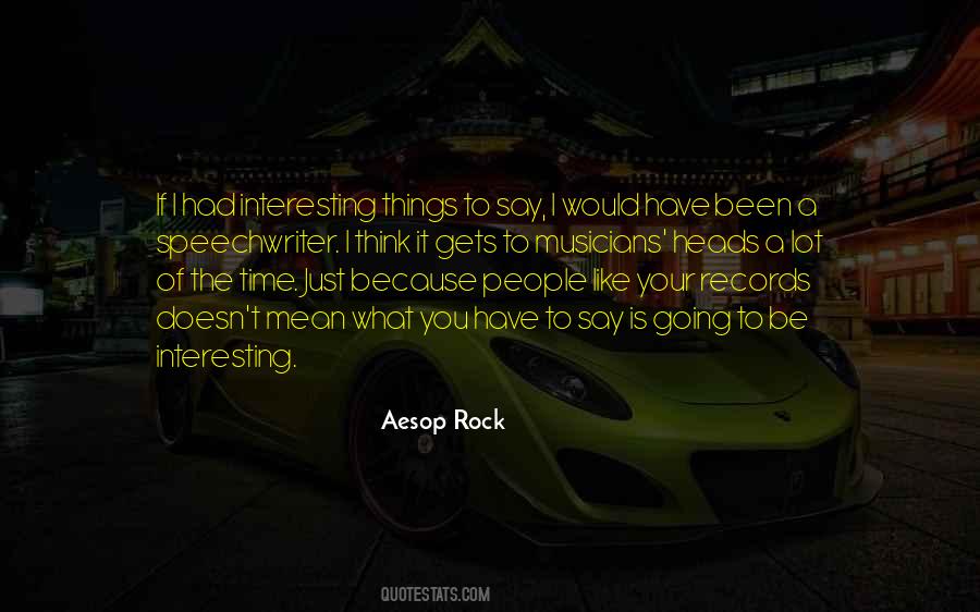 Aesop Rock Quotes #464949