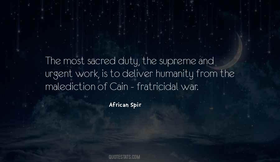 African Spir Quotes #1584325