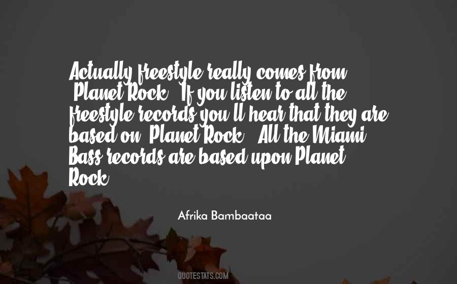 Afrika Bambaataa Quotes #1130891