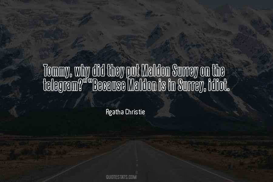 Agatha Christie Quotes #481145