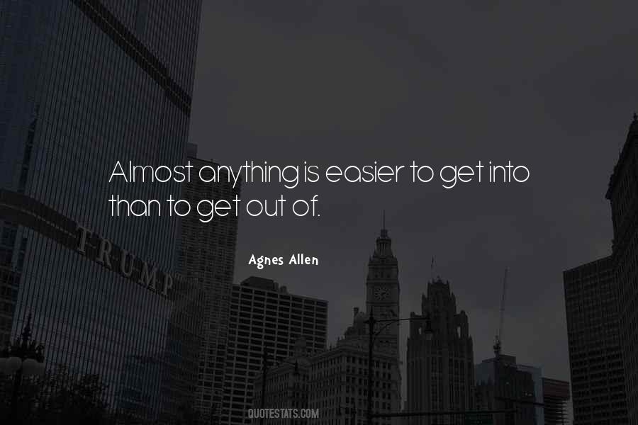 Agnes Allen Quotes #603024