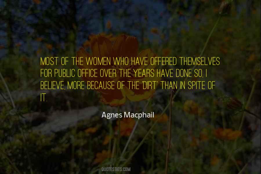 Agnes Macphail Quotes #1439335