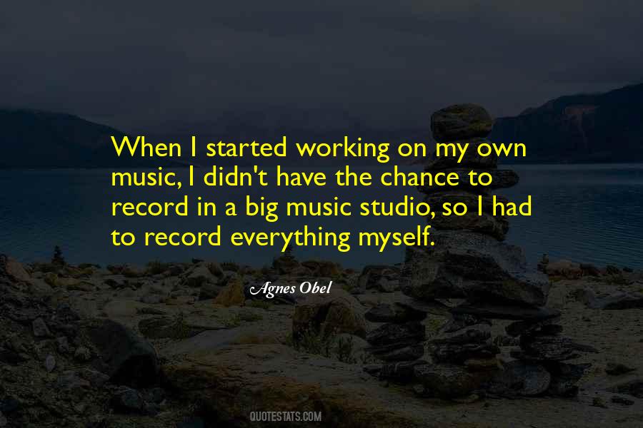 Agnes Obel Quotes #220841