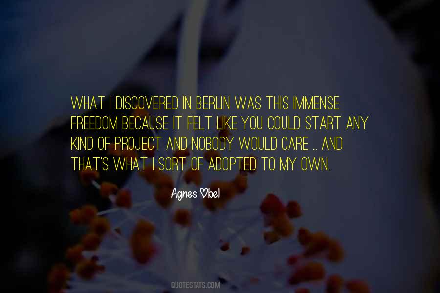 Agnes Obel Quotes #276915