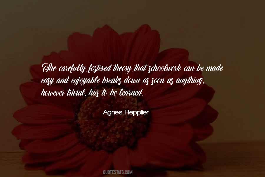 Agnes Repplier Quotes #291164