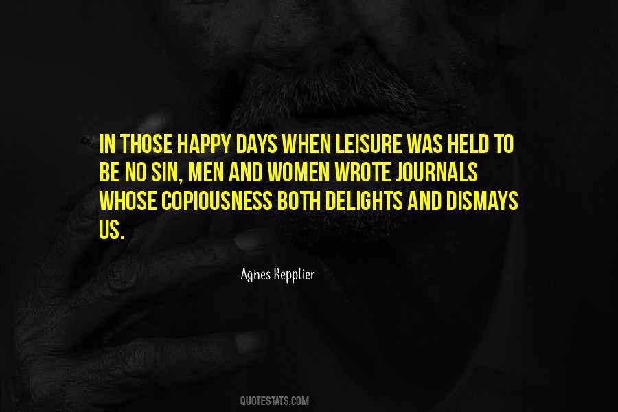 Agnes Repplier Quotes #383941