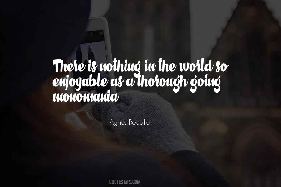 Agnes Repplier Quotes #657570