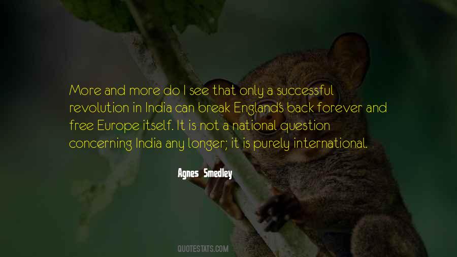 Agnes Smedley Quotes #679994