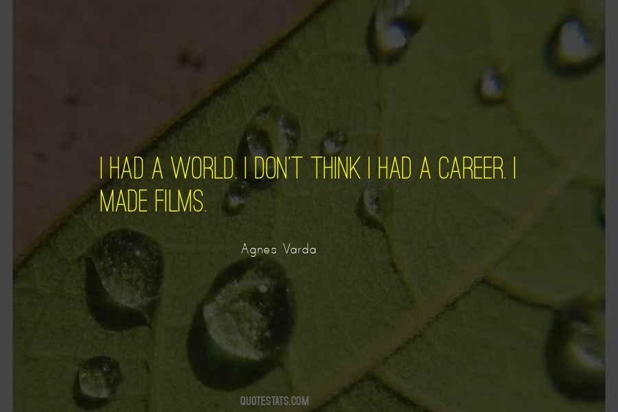 Agnes Varda Quotes #858076