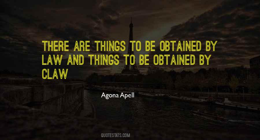 Agona Apell Quotes #1345291