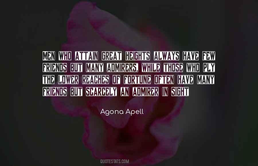 Agona Apell Quotes #19756