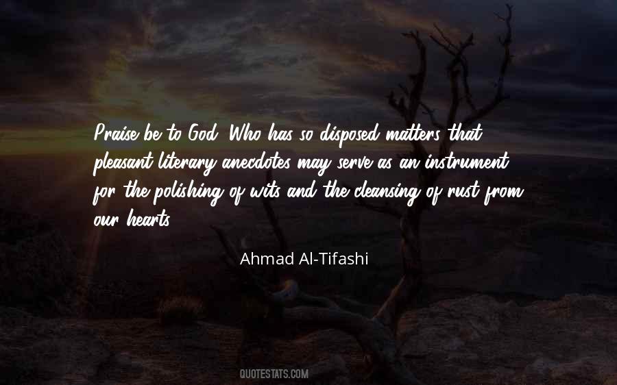 Ahmad Al-Tifashi Quotes #799035