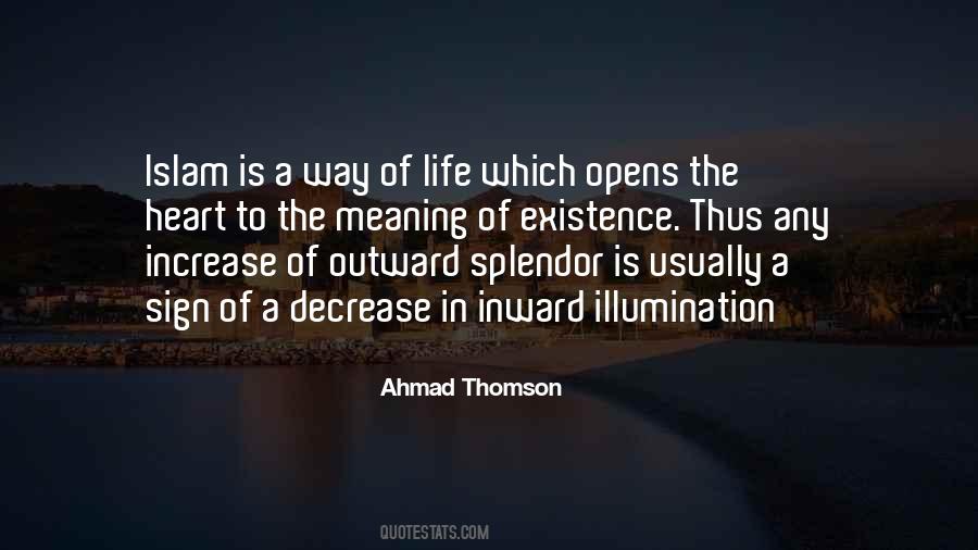Ahmad Thomson Quotes #1115230