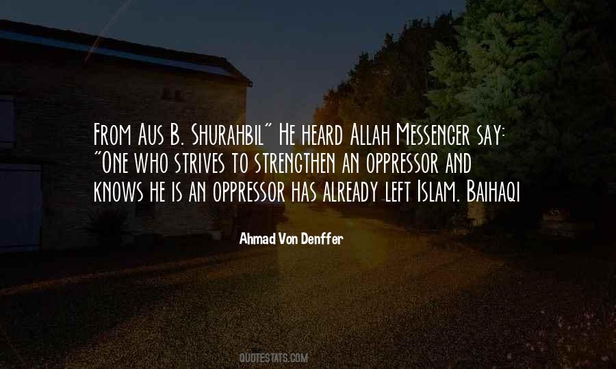 Ahmad Von Denffer Quotes #1153401 Ahmad Von Denffer Quotes #1153401