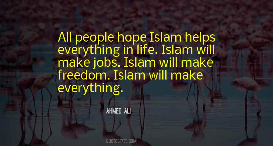 Ahmed Ali Quotes #514417 Ahmed Ali Quotes #514417