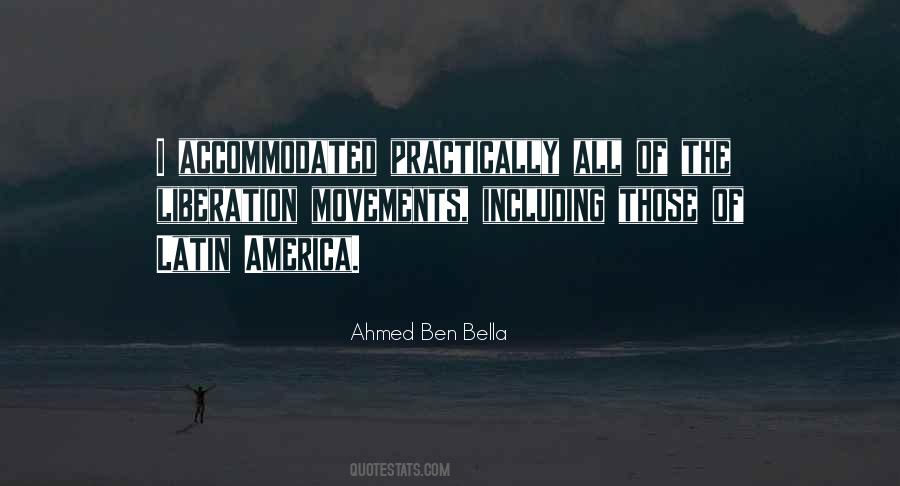 Ahmed Ben Bella Quotes #1268742
