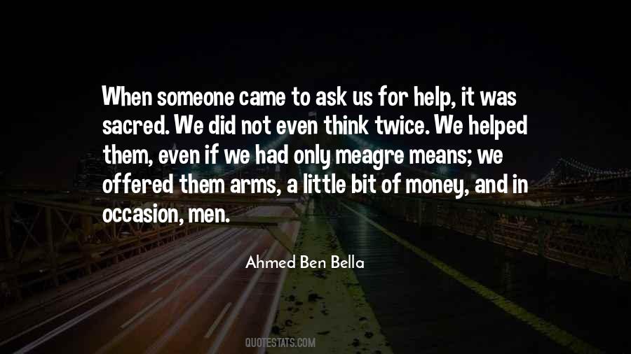 Ahmed Ben Bella Quotes #1462280