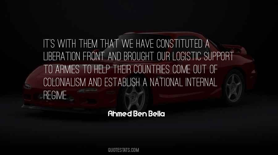 Ahmed Ben Bella Quotes #1532640