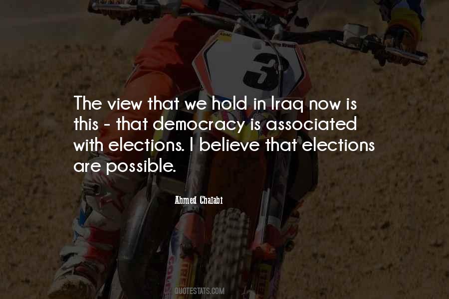 Ahmed Chalabi Quotes #1278412
