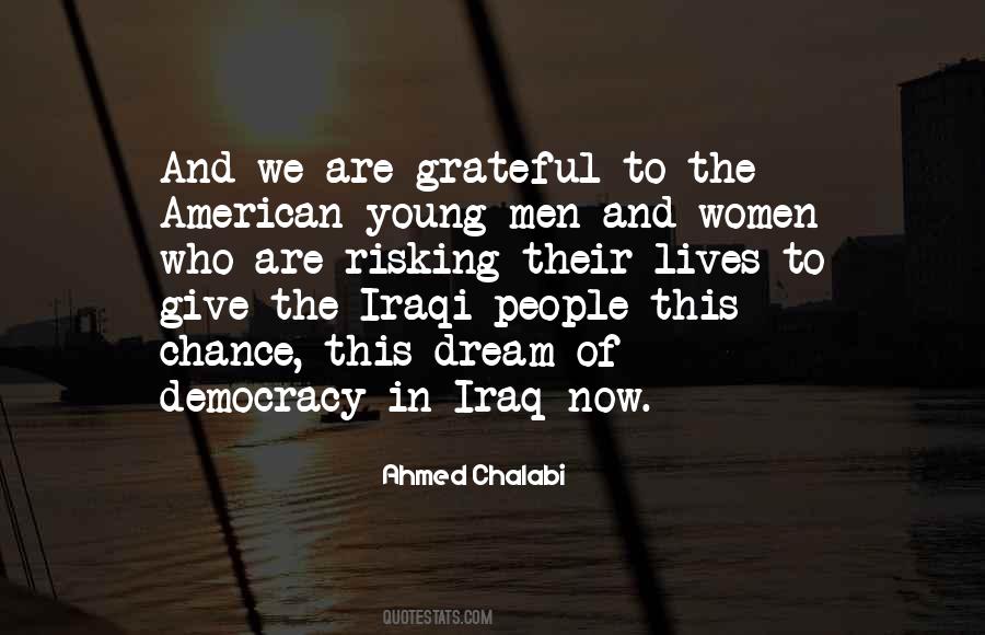 Ahmed Chalabi Quotes #1373470