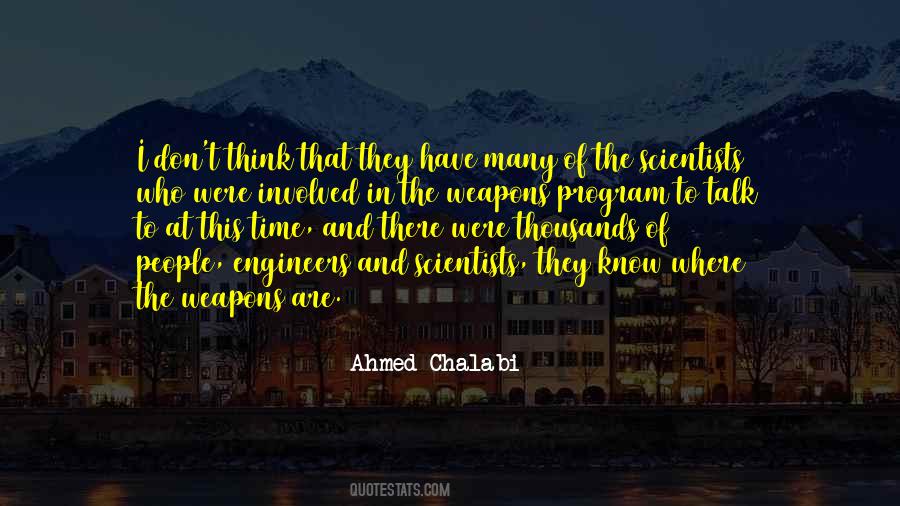 Ahmed Chalabi Quotes #1374769