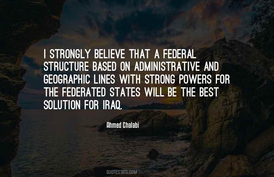 Ahmed Chalabi Quotes #1610616