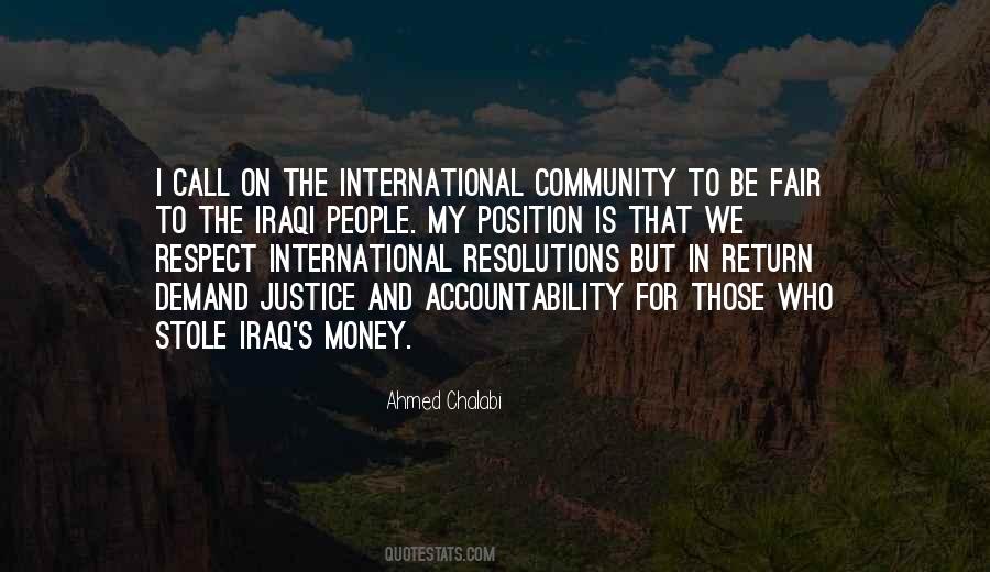 Ahmed Chalabi Quotes #784576