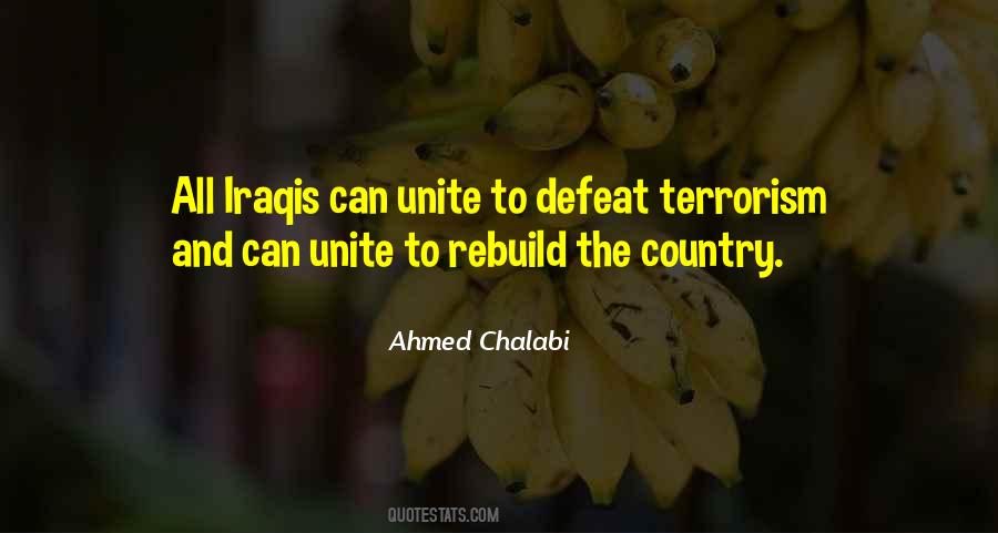 Ahmed Chalabi Quotes #978073