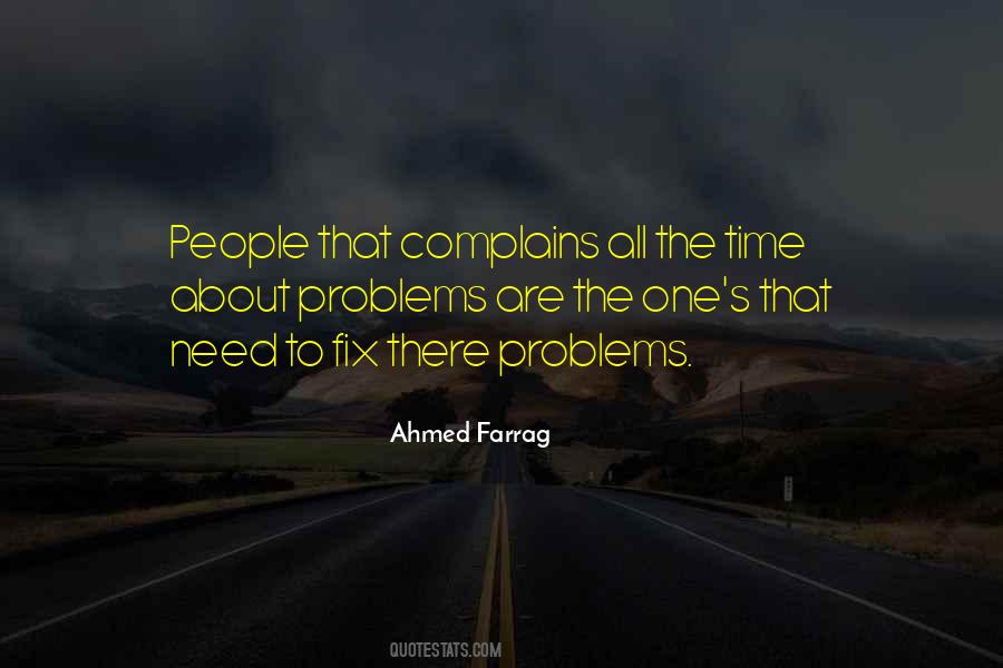 Ahmed Farrag Quotes #1470768