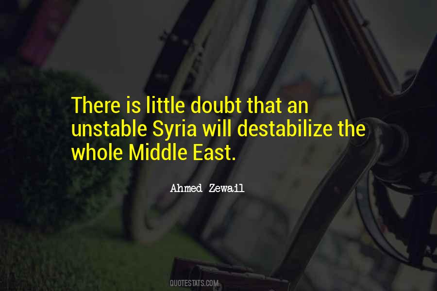 Ahmed Zewail Quotes #1663204