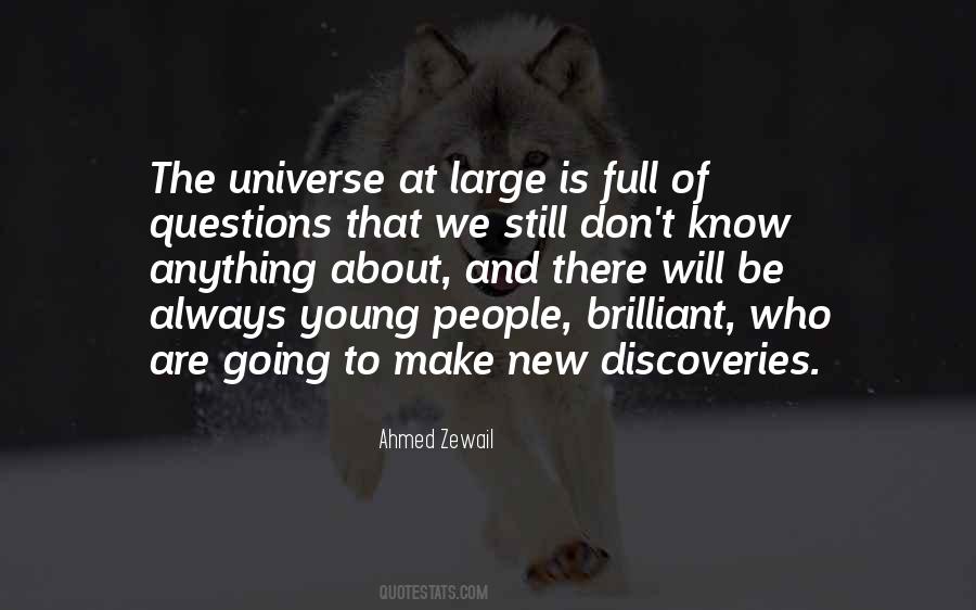 Ahmed Zewail Quotes #1712345
