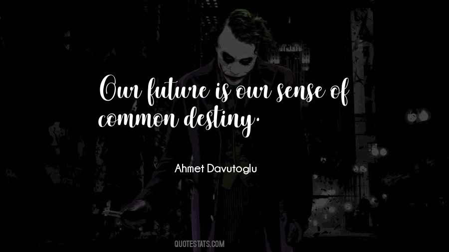Ahmet Davutoglu Quotes #848215