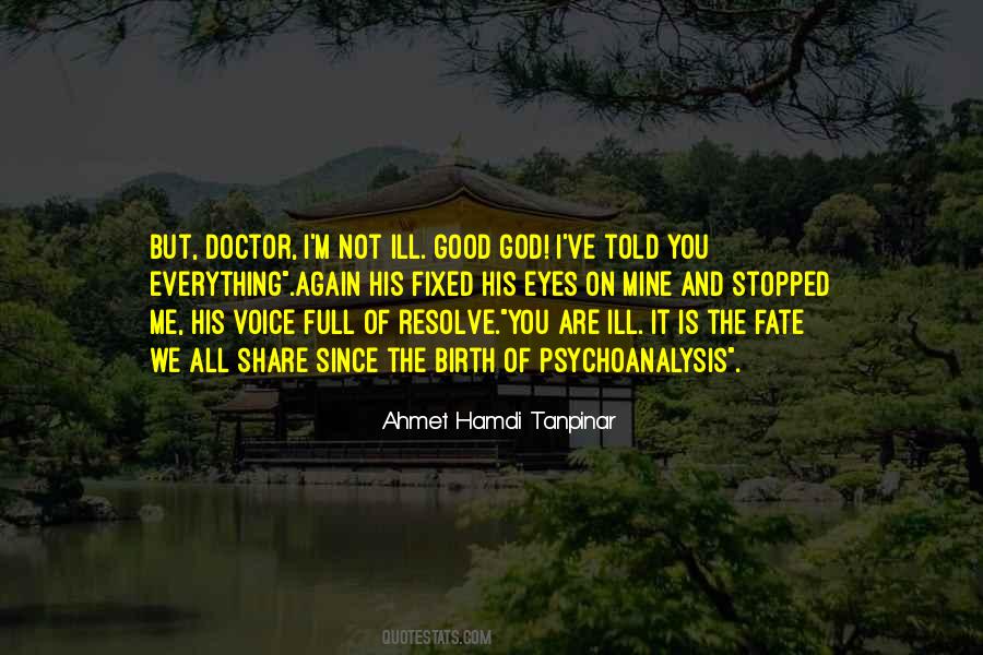 Ahmet Hamdi Tanpinar Quotes #1283464