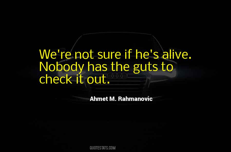 Ahmet M. Rahmanovic Quotes #1737059