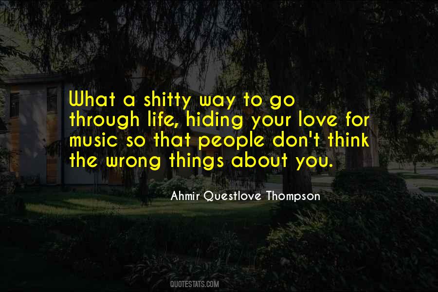 Ahmir Questlove Thompson Quotes #1783592