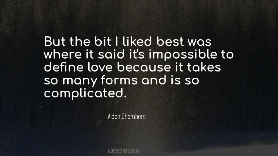 Aidan Chambers Quotes #245720