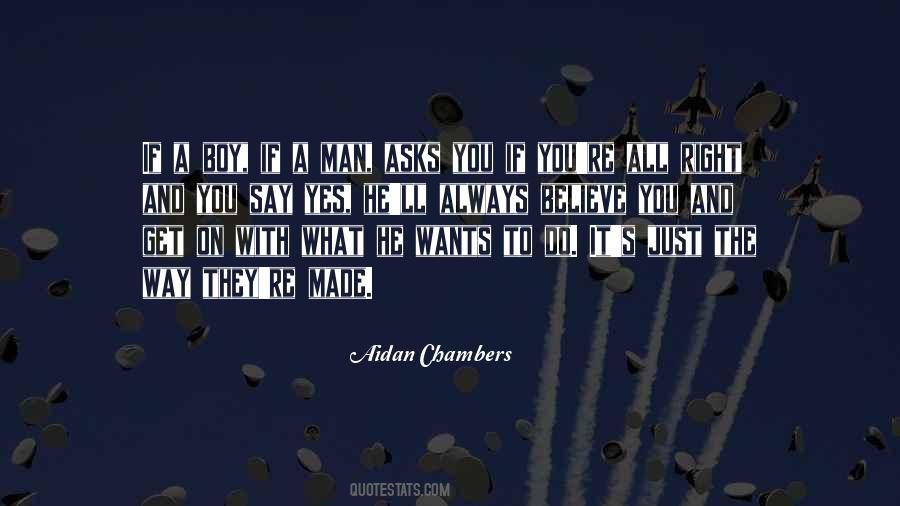 Aidan Chambers Quotes #825548