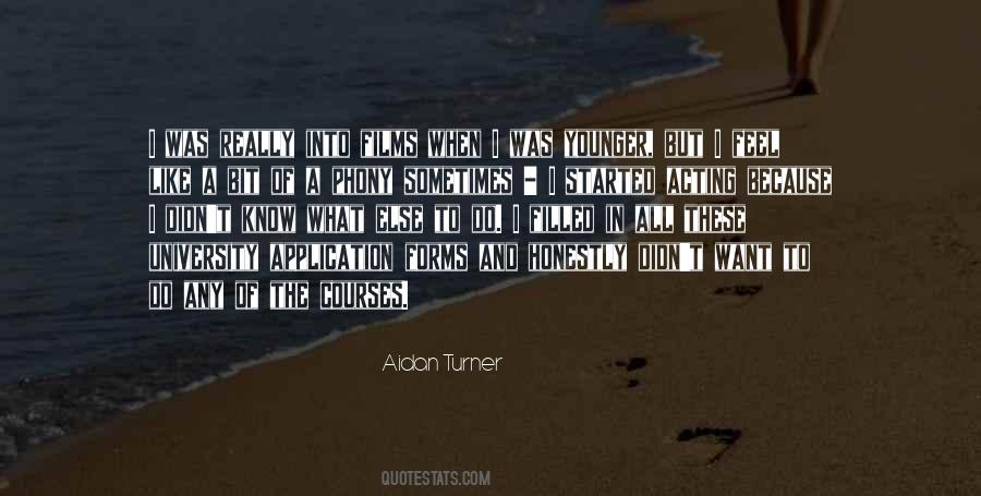 Aidan Turner Quotes #583295