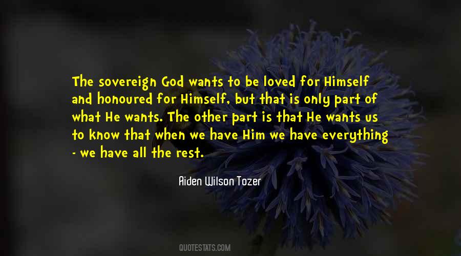 Aiden Wilson Tozer Quotes #1680970