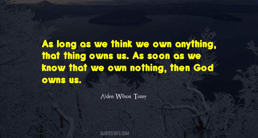 Aiden Wilson Tozer Quotes #1722182