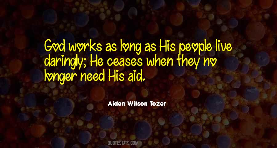 Aiden Wilson Tozer Quotes #213488