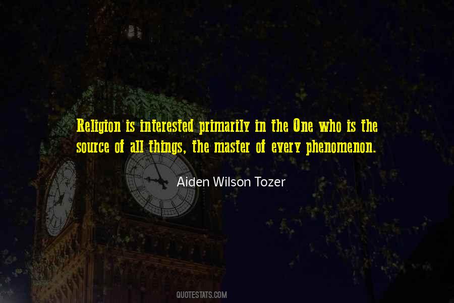 Aiden Wilson Tozer Quotes #392512