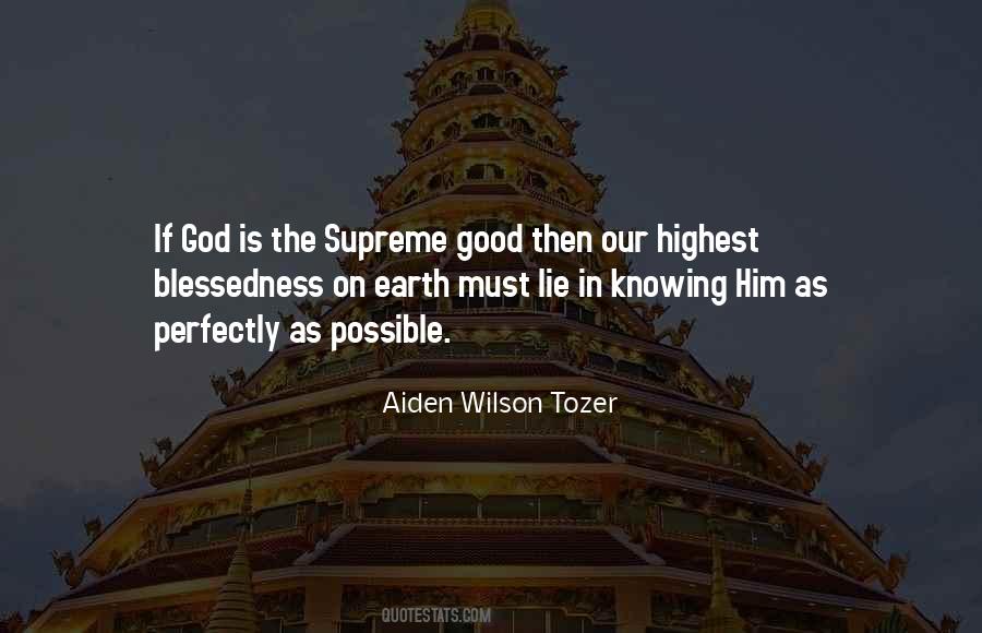 Aiden Wilson Tozer Quotes #588271