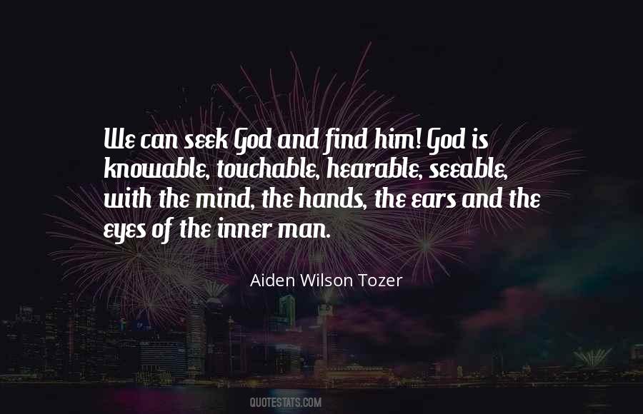 Aiden Wilson Tozer Quotes #950953