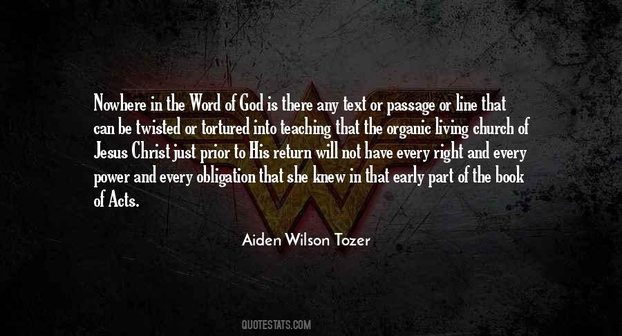 Aiden Wilson Tozer Quotes #964839