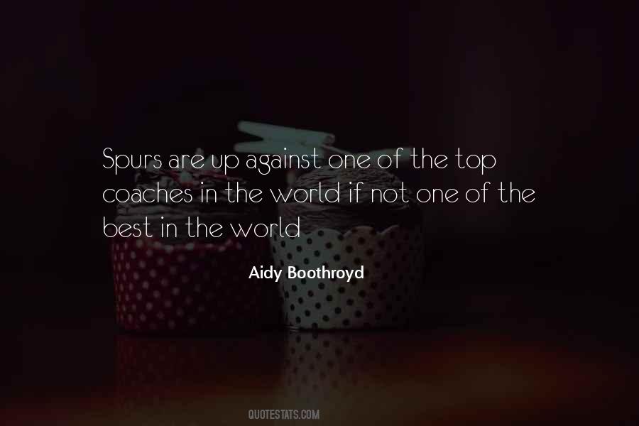 Aidy Boothroyd Quotes #18598