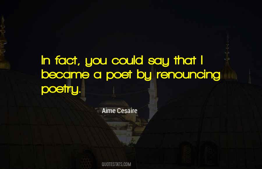 Aime Cesaire Quotes #118719