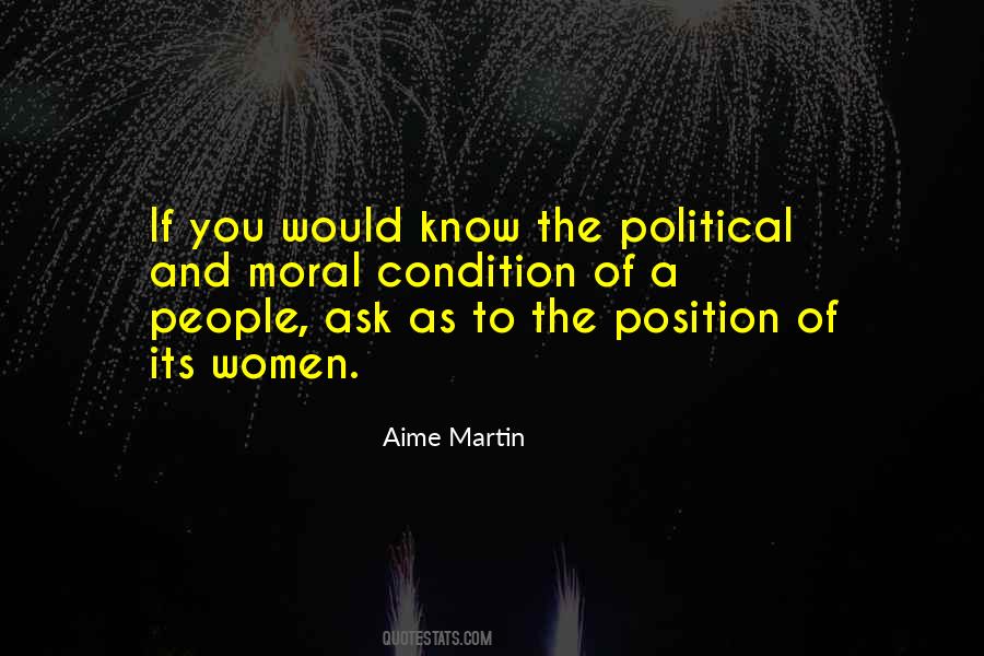 Aime Martin Quotes #56462